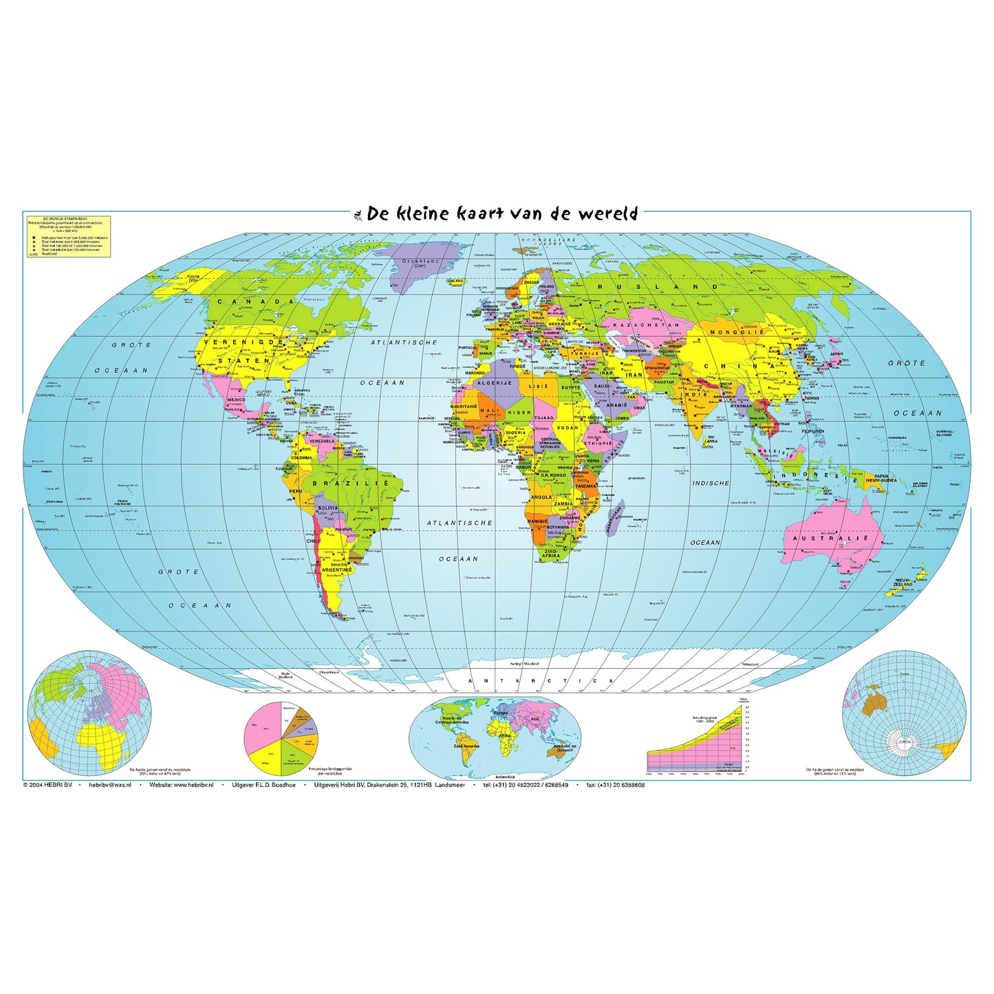 Minikaart Wereld