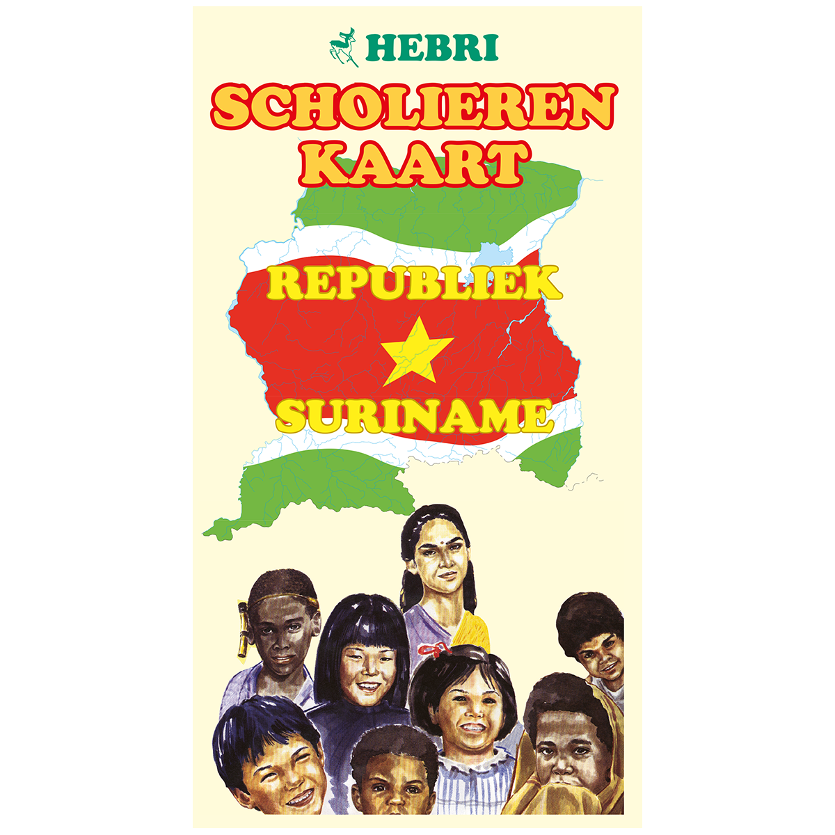 Scholierenkaart Suriname